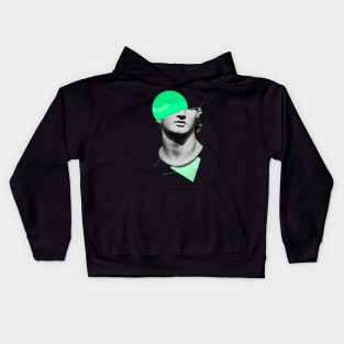 Greek Green Kids Hoodie